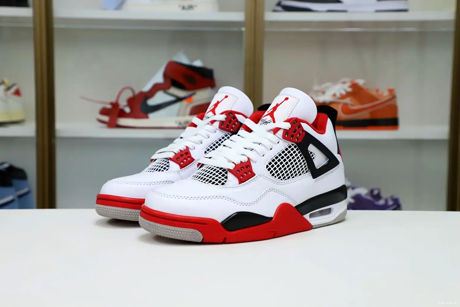 JORDAN RED' 4 Kimikick 'FIRE AIR RETRO 2012 0522